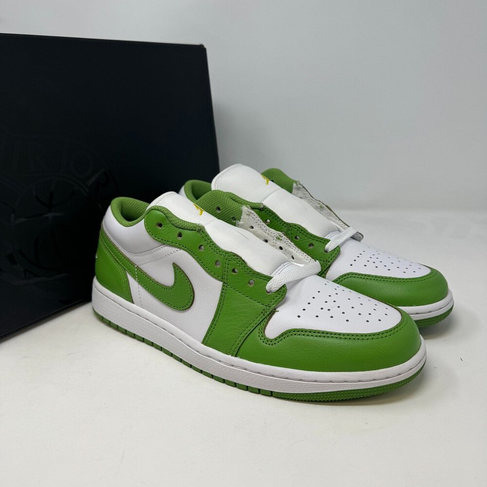 Air Jordan 1 Low SE Men's Sneaker Brand New, HF4823 100, Chlorophyll